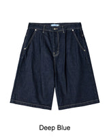Foen Stitch Bermuda Denim Pants