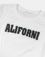 ALIFORNI Boucle Crop Tee