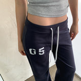 [Arome] Number Banding Bootcut Training Pants - 3 Colors