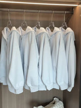 6 Color Daily Basic Oversized Pastel Hoodie