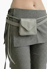 Soft mini belt bag