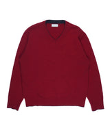  LAYERED V-NECK KNIT
