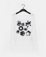Bonto Flower Sheer T-Shirt