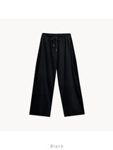 Twill Side Tuck Pants