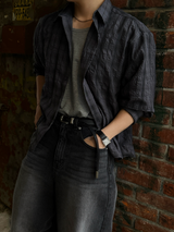 Darkgrey wide pants