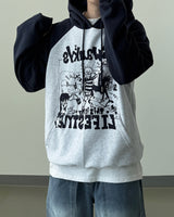 Swing Raglan Oversized Hoodie