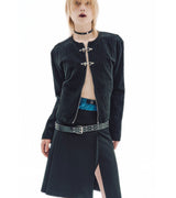 SLIDERLESS ZIP CARDIGAN