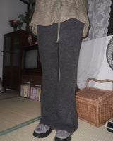 (2color) Soft Brushed Bootcut Knit Pants