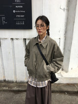 ウィールオンブレチェックシャツ (2color)