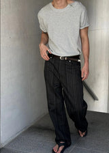 [S/S] Shoulder button half knit(4color)