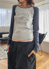 HORSE REGLAN TEE (3color)