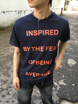 ザフィアー レタリングショートスリーブTシャツ 4C