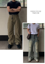 タイポコットンマッスル半袖Tシャツ