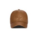 VA Cubic Stud Veganleather Ball Cap / Camel