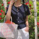 Dine Button Short Sleeve T-Shirt