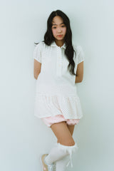 SOFTY DOT PIQUE DRESS 