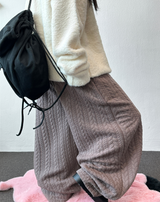 Miro Quilted Wide Padded Balloon Pants 🩵☃️ 4COLOR