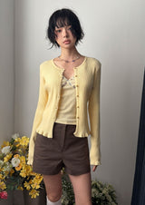 メロウフリルカーディガン