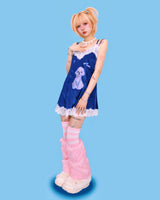 gyaru pop fur leg warmer (9color) 