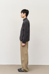 ロジックフリース ジップアップ