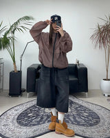 Ethan Carpenter Bermuda denim pants