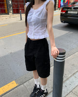 Frill blouse