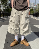 ラビン7パートカーゴバミューダパンツ