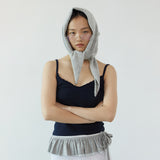 Ruffle bra top_navy