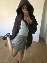 Floral Frill Shorts (2color)