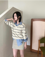 リモードベーシックVダンガラニット