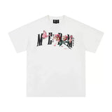 Rose Butterfly Embroidered Tee