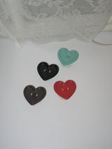 [Formica] Mint Choco Button tok (Heart), Basic