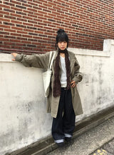 [unisex] モアーズ フィッシュテール ロング フィールド ジャケット