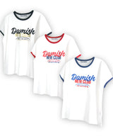 NEW CLUB リンガーTシャツ_レッド