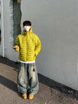 スリークカーブデニムパンツ (2 Colors)