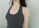 halter sleeveless