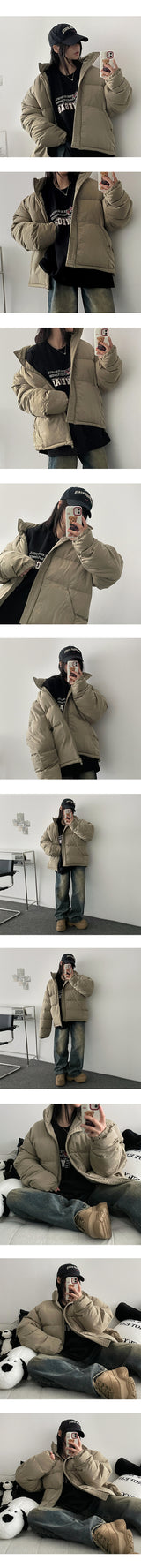 Nef Basic Daily Boxy Padded Jumper
