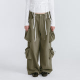 POCKET CARGO PANTS / KHAKI