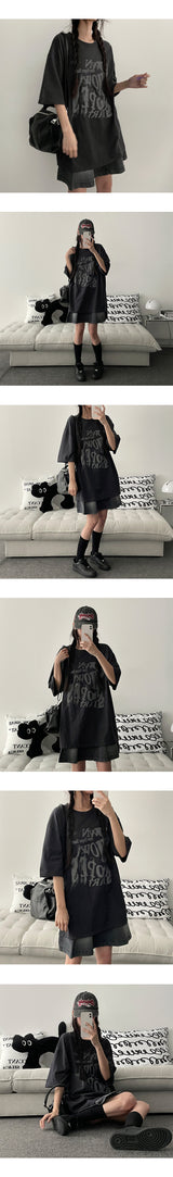 ハウオーバーフィットボクシーTシャツ