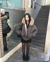 ローライズスカートパンツ