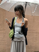 Sorane Dot Nylon Tote Bag