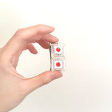 [made] cherry tomato set (jelly hard case+keycap keyring)