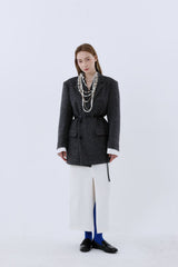 DADDY CONTOUR WOOL JACKET_BLACK