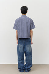 Ade Cropped Check Shirt