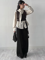 Ale Wrap Knit Bustier