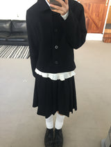[MD PICK] ピュアポロプリーツミディスカート (2color)