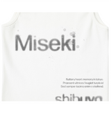 BENNY × Miseki SEOUL Shibuyaグラフィックスリーブレス_ホワイト