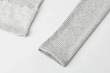 Azalea top - light gray