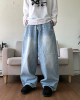 Tiger Balloon Denim Pants