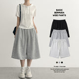 Basic Bermuda Sweatpants (3 colors)